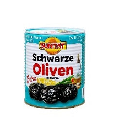 SUNTAT Schwarze Oliven extra 850ml Dose
