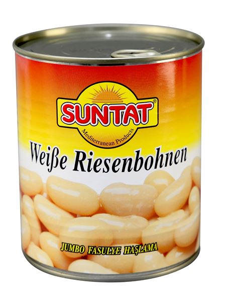 SUNTAT Riesenbohnen Jumbo Kuru Fasülye 850ml Dose