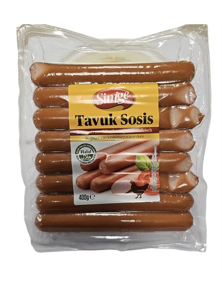 Simge Hähnchenwurst 12x400g