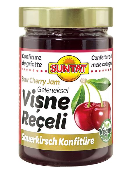 SUNTAT Sauerkirsch in Sirup 380g
