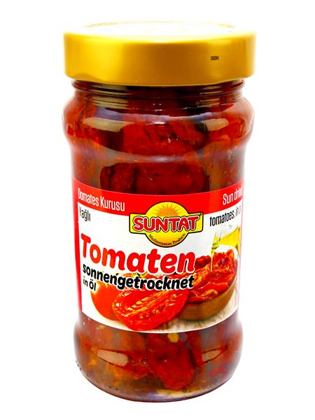 SUNTAT Domates Kurusu – Getrocknete Tomaten in Öl 326ml Glas