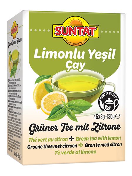 SUNTAT Grüner Tee mit Zitrone 135g