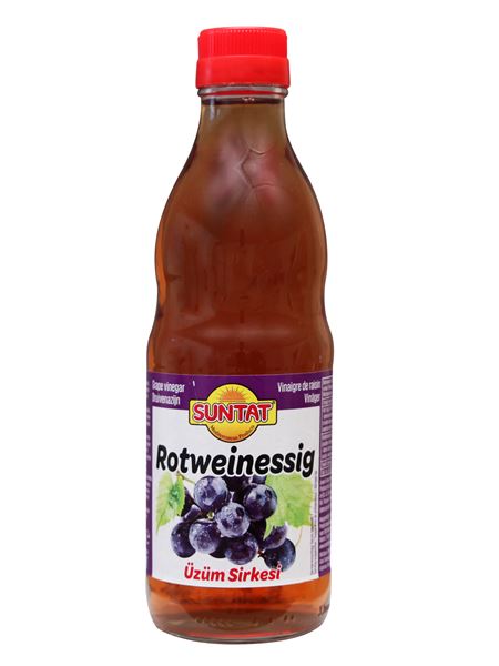 SUNTAT Traubenessig 500ml Glasflasche