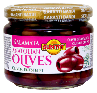 SUNTAT Kalamata Oliven entsteint 300ml Gl