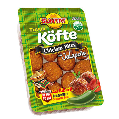 SUNTAT Tavuk Köfte – Hähnchen Bällchen mit Jalapeño 200g