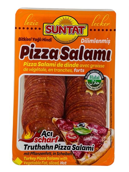 SUNTAT Truthahn Pizza Salami Scharf 200g