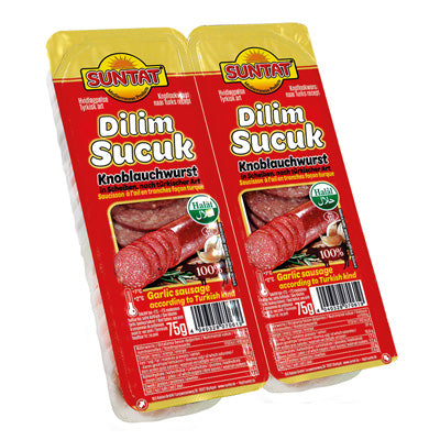 SUNTAT Knoblauchwurst in Scheiben 150g