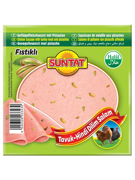 SUNTAT Geflügelfleischwurst mit Pistazien 200g