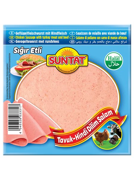 SUNTAT Geflügelfleischwurst mit Rindfleisch 200g