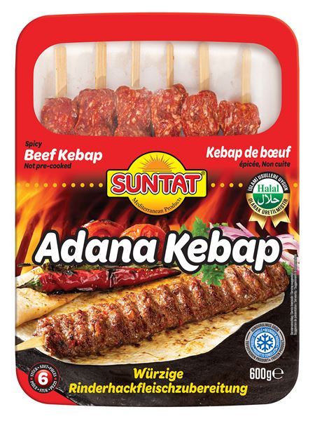 SUNTAT Würzige Rinderhackfleischzubereitung 600g tiefgekühlt