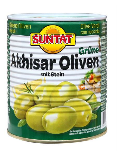 SUNTAT Grüne Oliven 850ml Dose