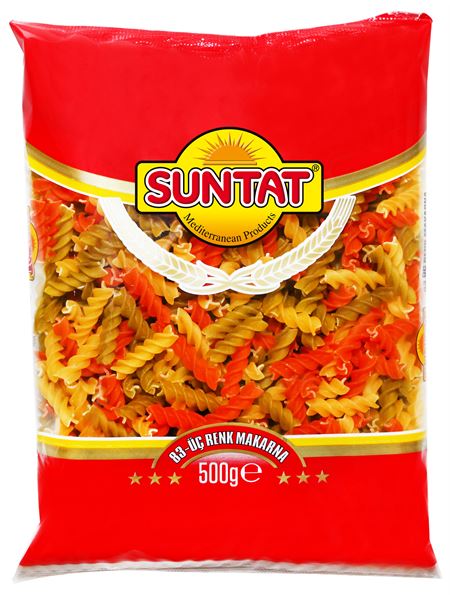 SUNTAT Fusulli tricolori Nudeln Nr.83 500g