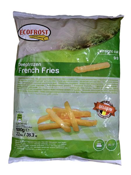 ECOFROST Pommes Frites 2,5kg (10kg) tiefgekühlt