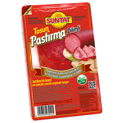 SUNTAT Tosun Rinderschinken in Scheiben 100g