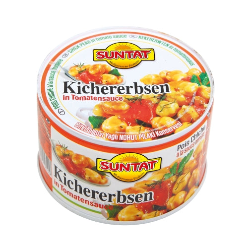SUNTAT Nohut Pilaki – Kichererbsen in Tomatensauce 400g Dose