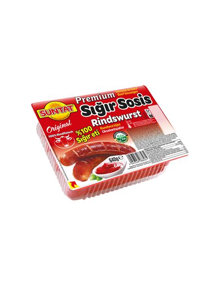 SUNTAT Rindswürstchen 640g
