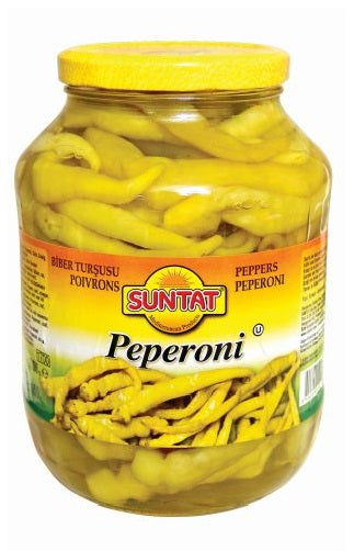 SUNTAT Lombardi Peperoni in Salzlake 1700ml Glas