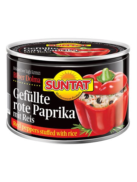 SUNTAT Gefüllte rote Paprika 400g Dose