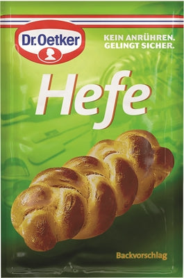 Dr. Oetker Trockenhefe 4 x 7 g (für 2 kg Mehl)