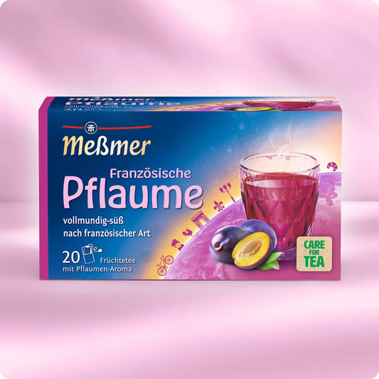 Meßmer Französische Pflaume Früchtetee 20 x 2,25 g