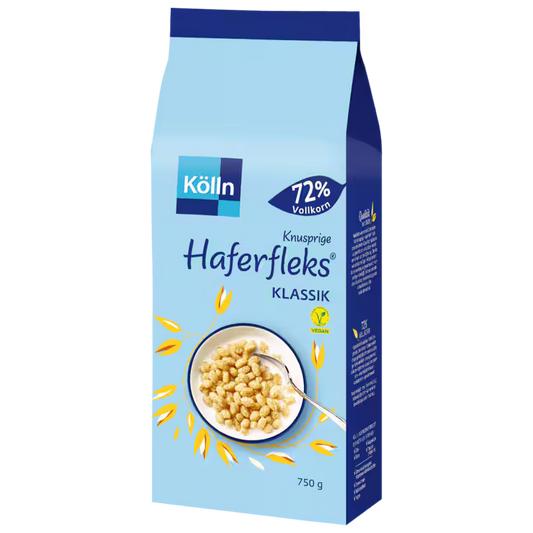 Kölln Vollkorn Haferflakes Klassik Knusprige Hafercerealien 750 g
