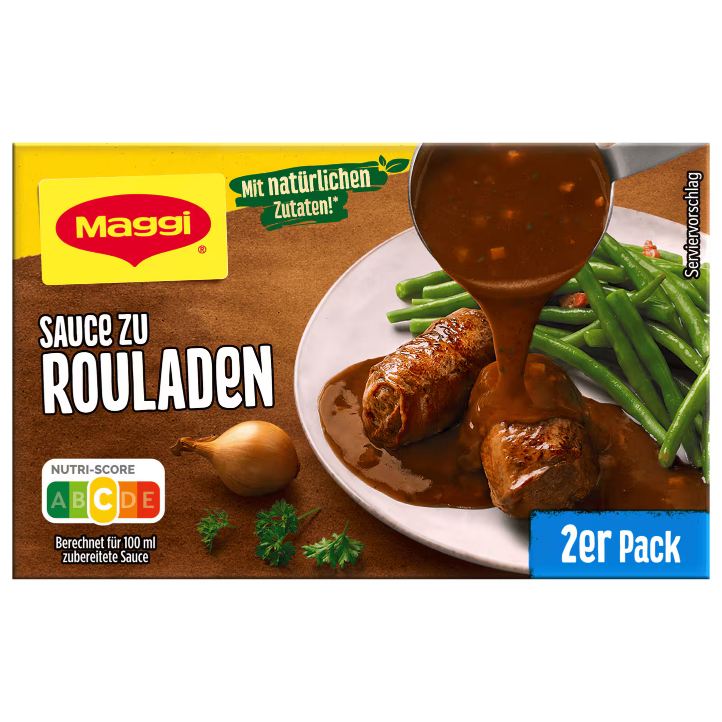 Maggi Delikatess Sauce zu Rouladen Saucenpulver 2x250 ml