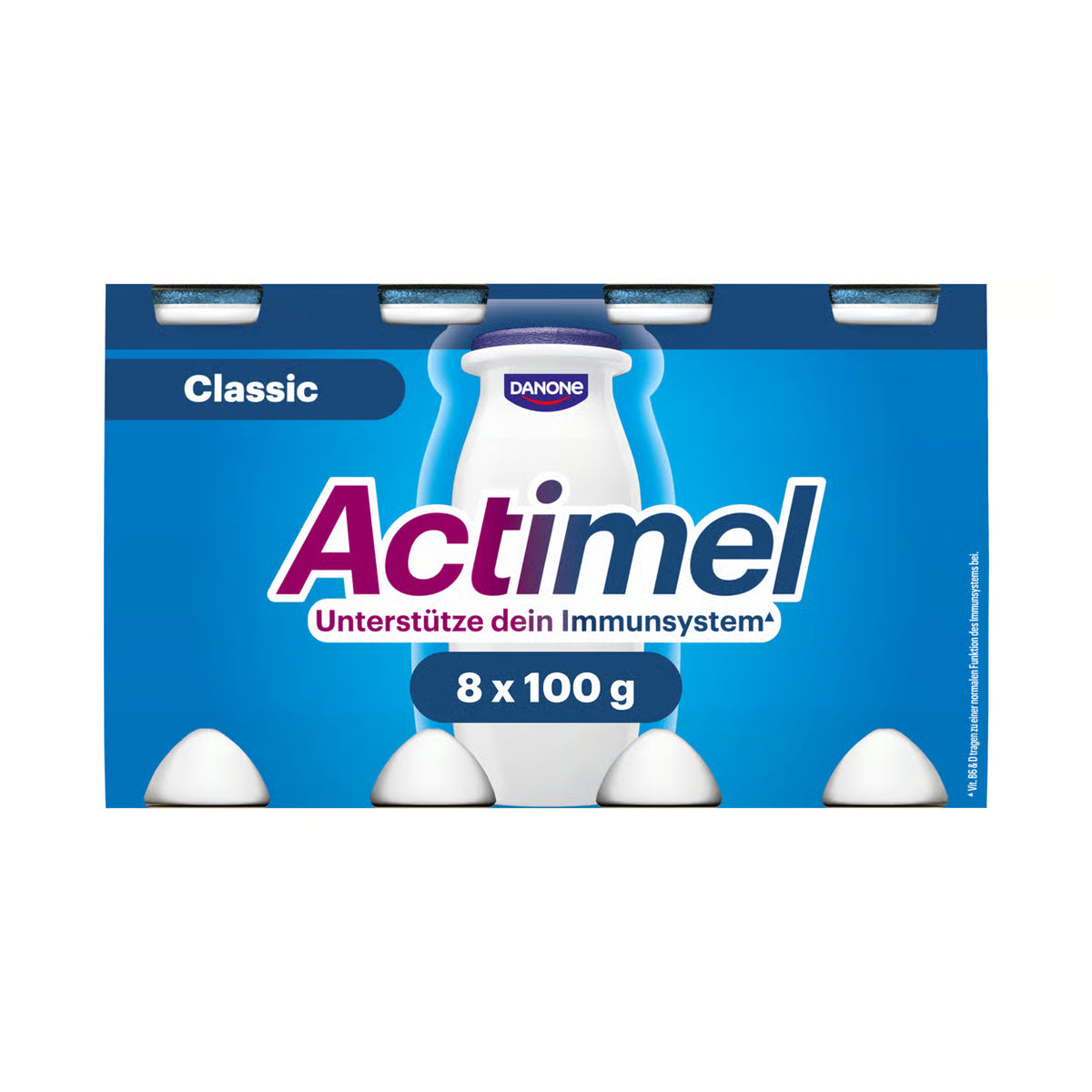 Actimel Drink Classic 1,5% 8x100 g - Klasik Probiyotik Icecek 1,5% 8x100 g