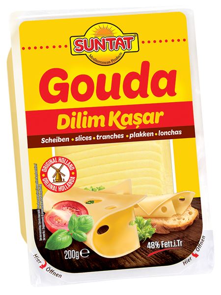 SUNTAT Gouda Käse Aufschnitt 200g