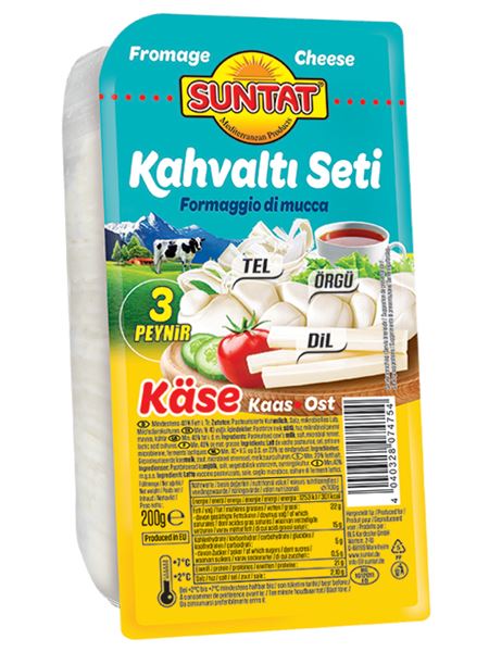 SUNTAT Käse-Set gemischt 200g (40% Fett)