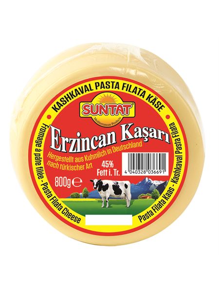 SUNTAT Kashkaval Schnittkäse rund 800g