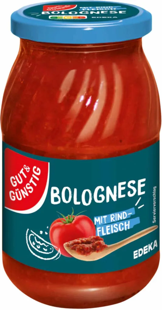 GUT&GÜNSTIG Nudelsauce Bolognese 420 g / GUT&GÜNSTIG Bolonez Makarna Sosu 420 g