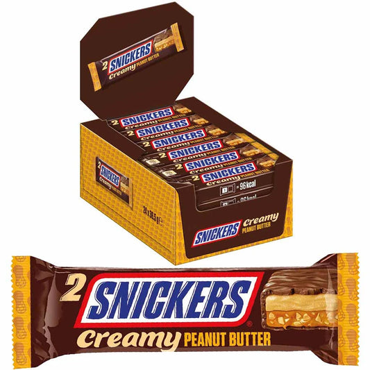 Snickers Duo Creamy Peanut Butter 2x18,25 g / Snickers Duo Kremali Fistik Ezme 2x18,25 g
