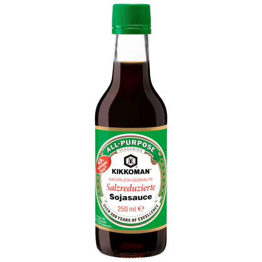 Kikkoman Sojasauce Salzreduziert 43% weniger Salz 250 ml