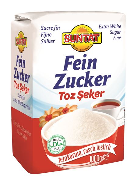 Fein Zucker 1000g SUNTAT