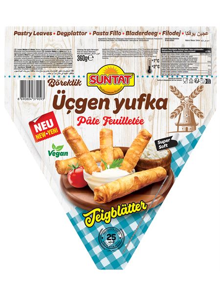 SUNTAT Yufka-Teigblätter dreieckig 360g