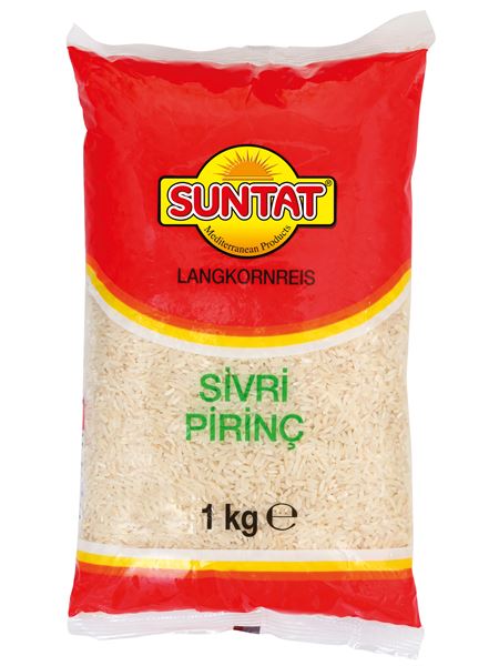 SUNTAT Langkorn Thai Reis weiß 1kg