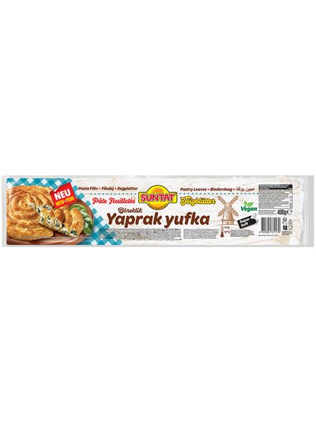 SUNTAT Yufka-Teigblätter lang 400g