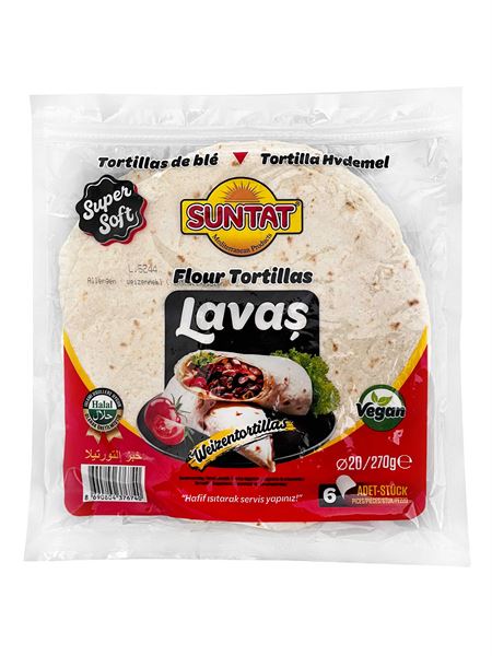 SUNTAT Dürüm Weizentortillas 270g (6 Stück)
