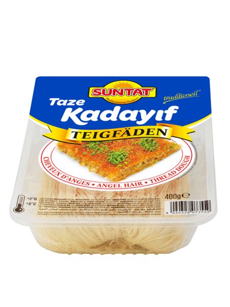 SUNTAT Kadayif Frische Teigfäden 400g