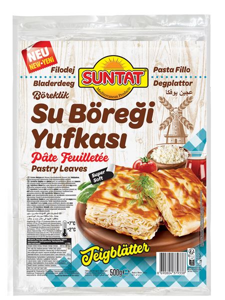 SUNTAT Yufka-Teigblätter für Börek 500g