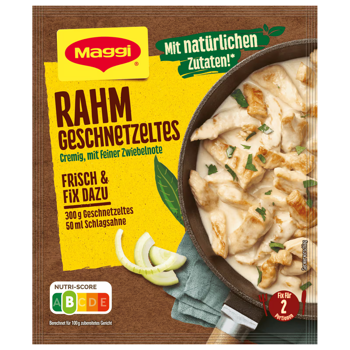 Maggi Fix Rahmgeschnetzeltes Gewürzmischung 36 g