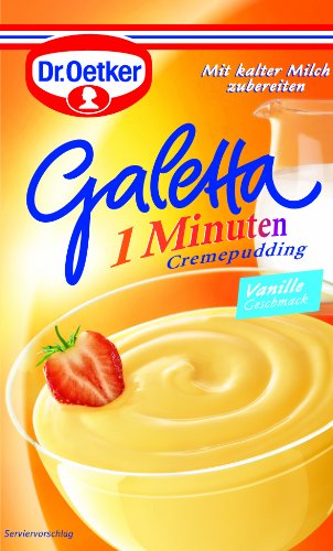 Dr. Oetker Galetta Vanille Cremepudding-Pulver 500 ml / 80 g