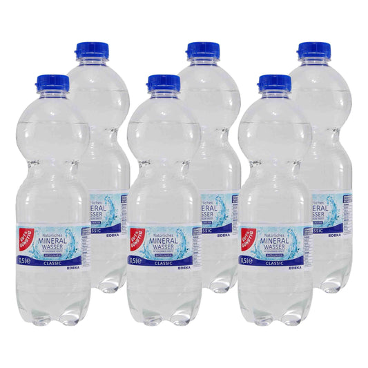GUT&GÜNSTIG Mineralwasser Classic 9x0,5 l DPG / GUT&GÜNSTIG Klasik Gazlı Maden Suyu 9x0,5 l DPG