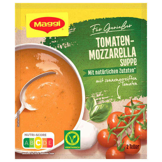 Maggi Für Genießer Tomaten-Mozzarella-Suppe Suppenpulver ergibt 500 ml