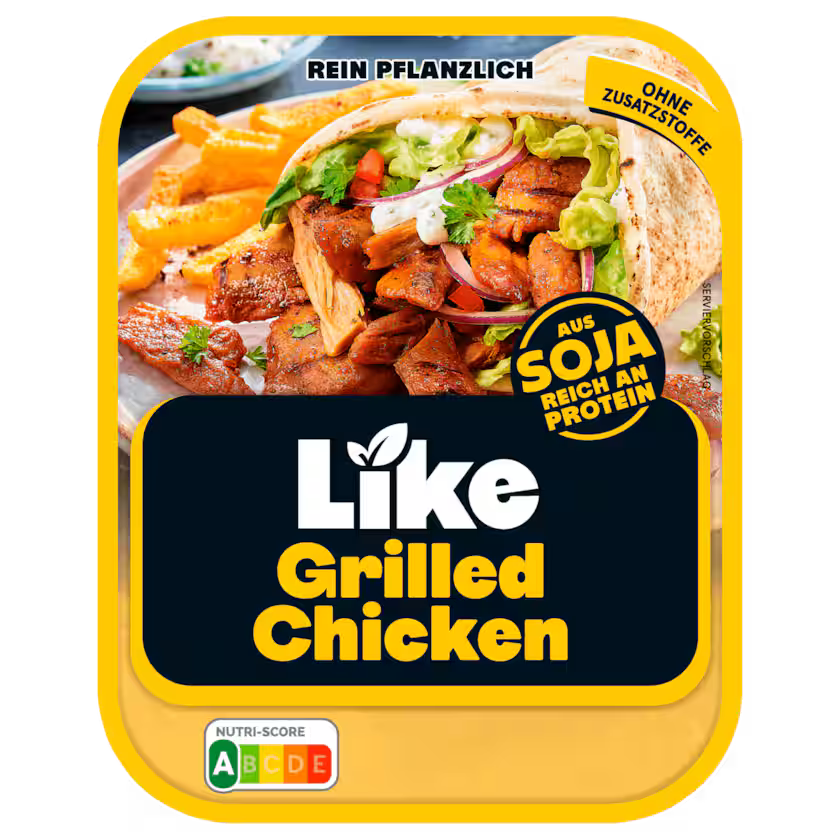 Like Grilled Chicken Vegan Sojaprotein Paprika-Art 180 g
