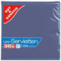 GUT&GÜNSTIG Servietten 33x33 cm 3-lagig blau 30 ST – Peçete Mavi 30 Adet