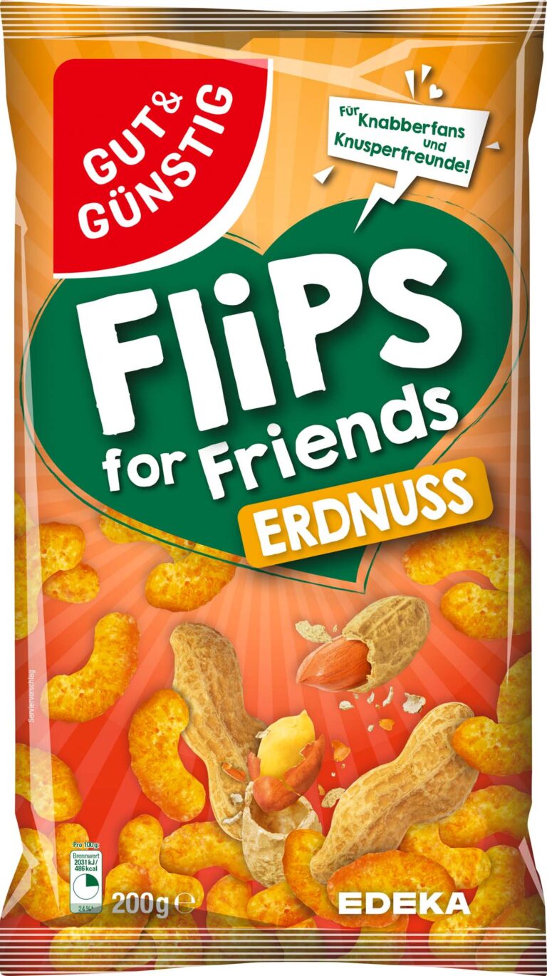 GUT&GÜNSTIG Erdnussflips 200 g / GUT&GÜNSTIG Yer Fıstıklı Mısır Cipsi 200 g