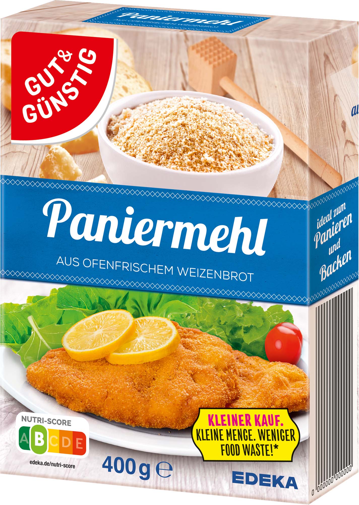 GUT&GÜNSTIG Paniermehl 400 g / GUT&GÜNSTIG Galeta Unu 400 g