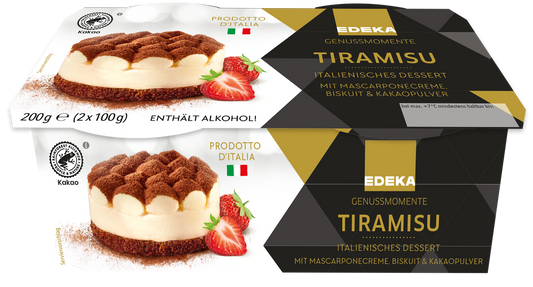EDEKA Genussmomente Tiramisu 2 x 100 g / 200 g