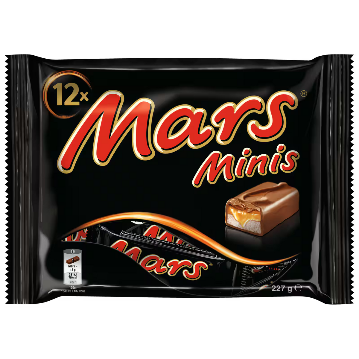 Mars Minis Schokoriegel Karamell & Candy-Creme 227 g